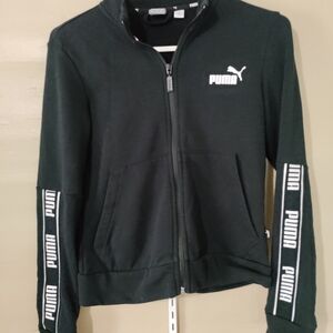 PUMA Kids Black Jacket
